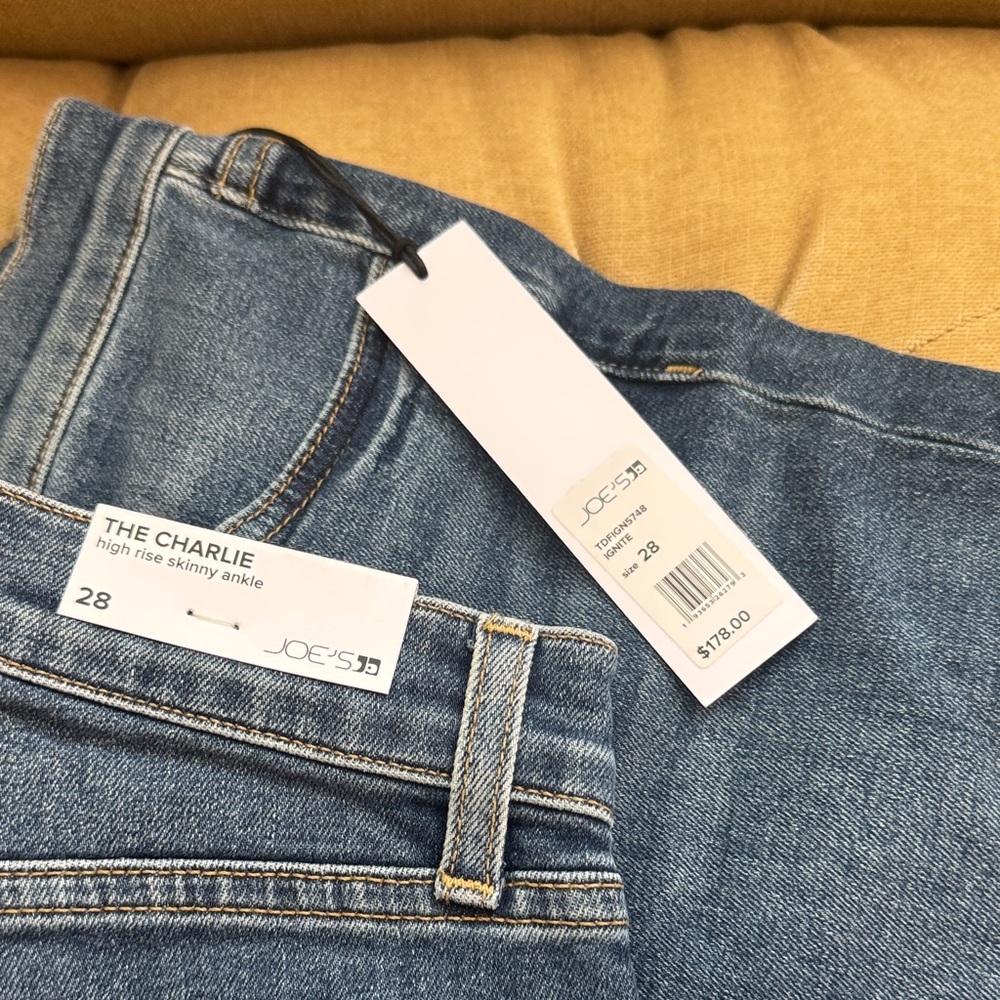 Joe's Jeans High Rise Skinny Ankle - Classic Blue